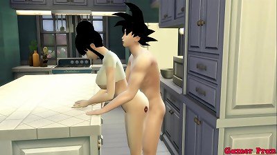 Milk mummy and wife Epi 5 sexy Mama Chichi pummeled by her two Stepsons When her husband goes to work smashed in the ass anal all Day in the Kitchen NTR anime porn