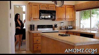 licking and ravaging engulfs mother